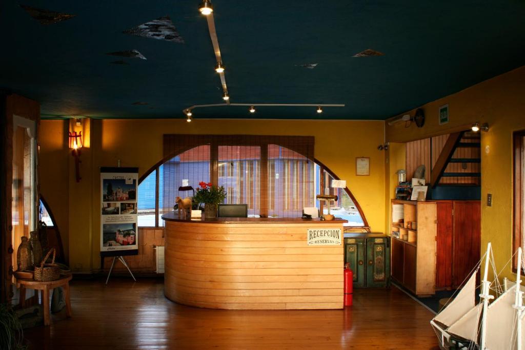 Hotel Galeon Azul Ancud Exterior foto